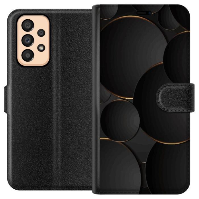 iSecrets - Plånboksfodral till Samsung Galaxy A33 5G med Lyxig Cirklar