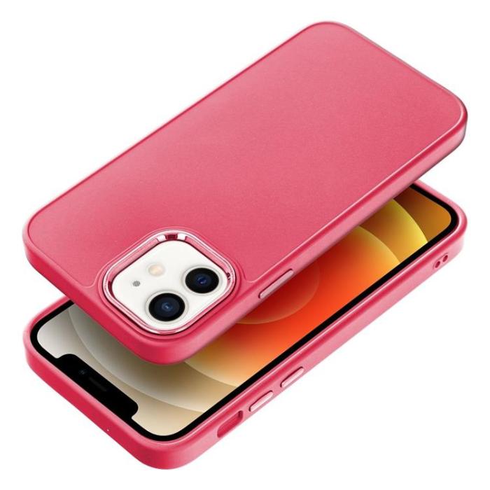 OEM - iPhone 12 Pro Mobilskal Frame - Magenta