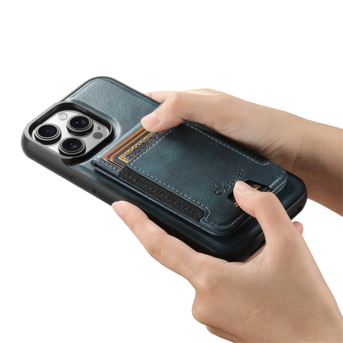 SUTENI - SUTENI iPhone 16 Pro Mobilskal MagSafe Korthållare H17