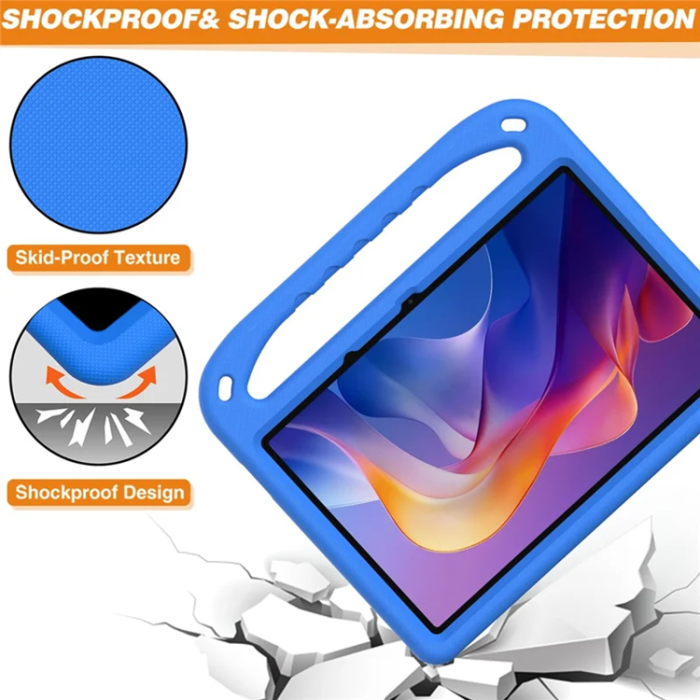 A-One Brand - Xiaomi Redmi Pad 2 Skal EVA Handgrepp Kickstand - Blå