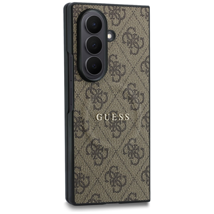 Guess - Guess Mobilskal För Galaxy Z Fold 8 Ultra MagSafe 4G Classic - Brun