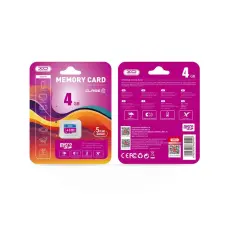 XO - XO Minneskort 4GB microSDHC Class 10