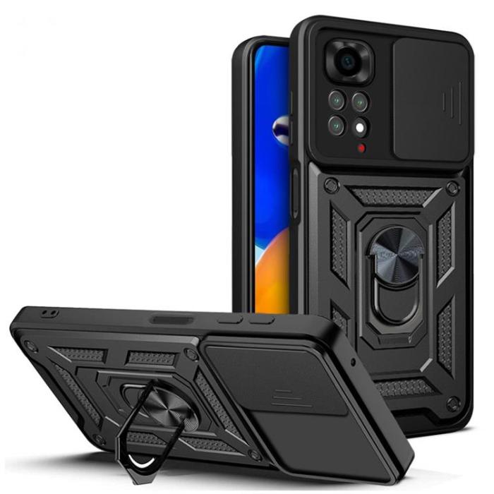 UTGATT - Camshield Pro Skal Xiaomi Redmi Note 11/11S - Svart