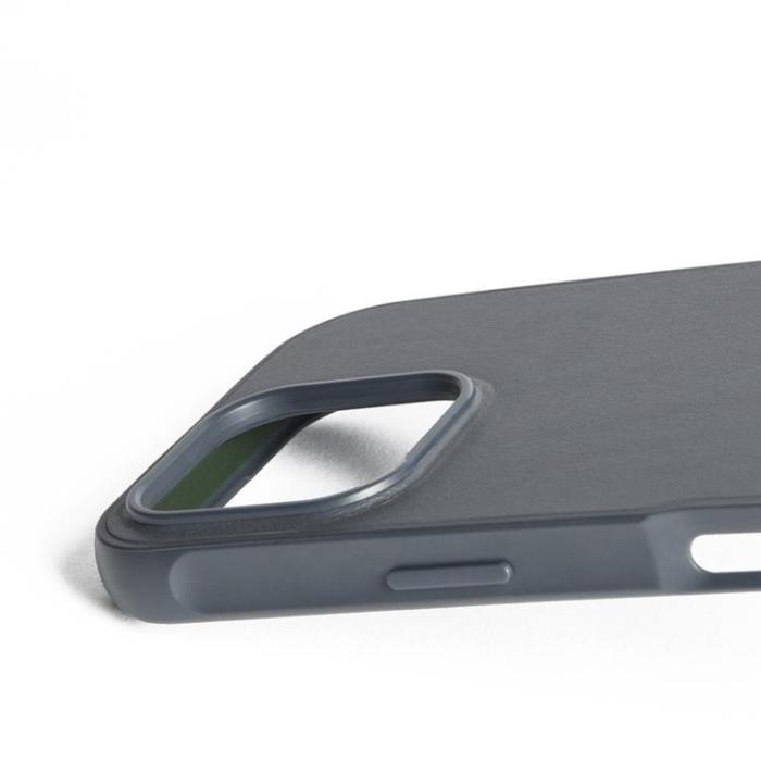 Mujjo - Mujjo iPhone 16 Pro Max Mobilskal MagSafe Shield - Stålblå