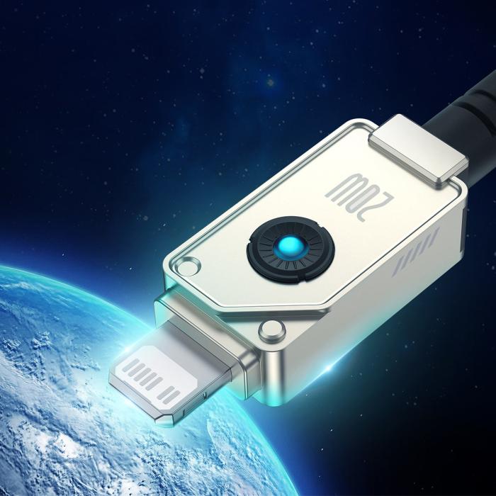 BASEUS - BASEUS USB-C till Lightning Kabel 20W 2m 480Mbps - Vit