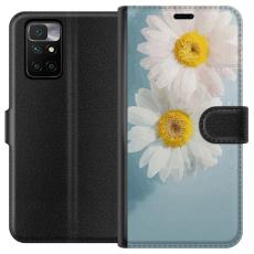 iSecrets - Pl&aring;nboksfodral till Xiaomi Redmi 10 med Sommarblommor