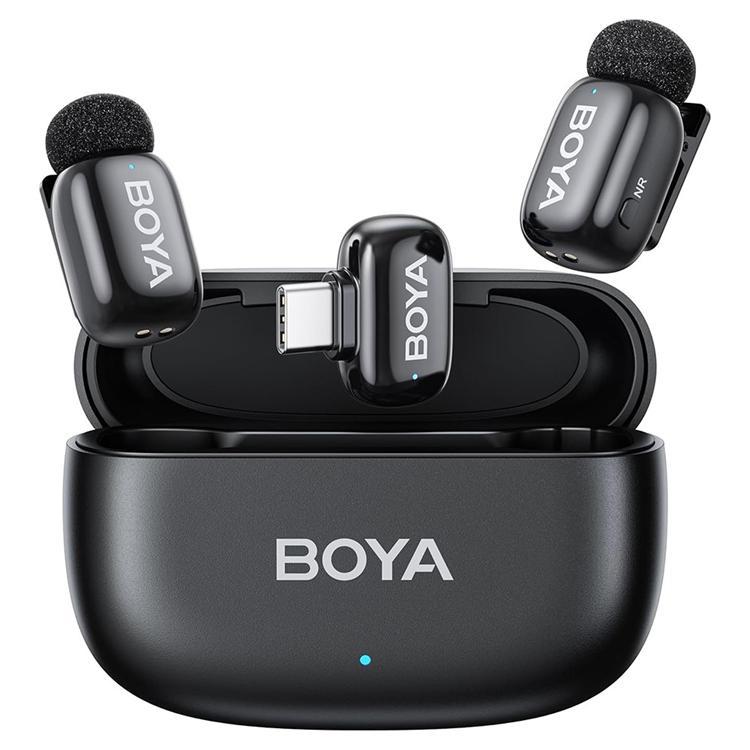 BOYA 2-St Trådlös Lavaliermikrofon BrusRöducering Mini-03 | 249 | AlltMobil
