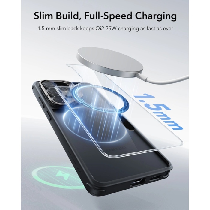 ESR - ESR Mobilskal För Galaxy S26 Ultra Magsafe Classic Hybrid Kickstand - Svart