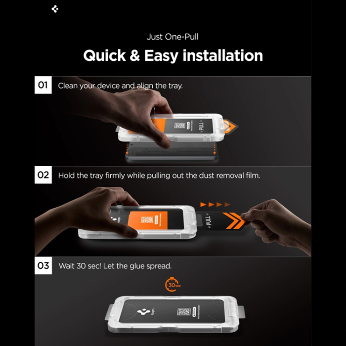 Spigen - [2-Pack] Spigen Skärmskydd Härdat Glas För Galaxy S26 EZ Fit Pro AC Privacy