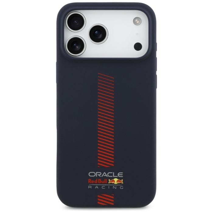 Red Bull - Red Bull iPhone 17 Pro Mobilskal Magsafe Silikon Powerbar - Marinblå