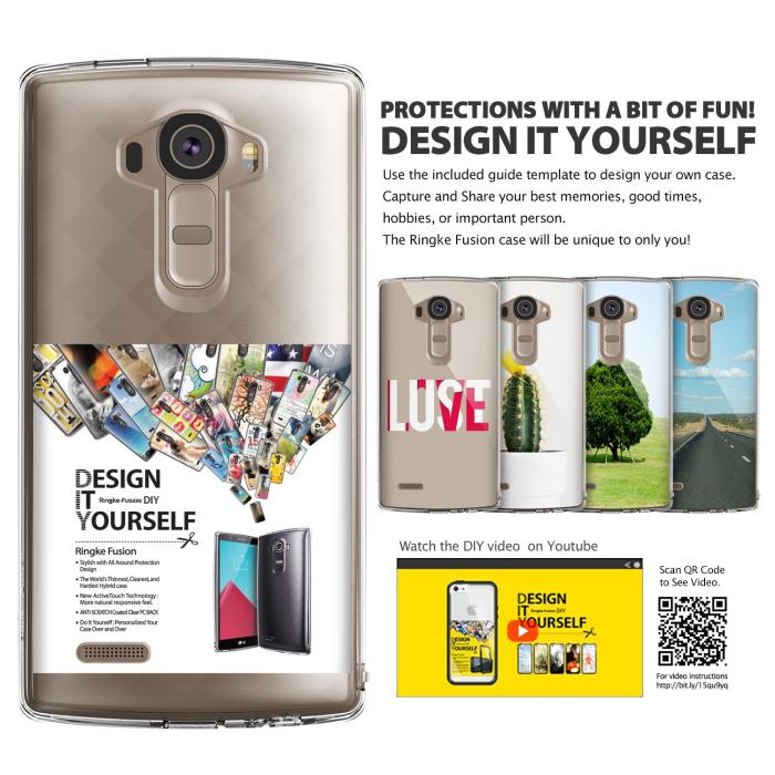 UTGATT5 - Ringke FUSION Skal till LG G4 (Crystal View)