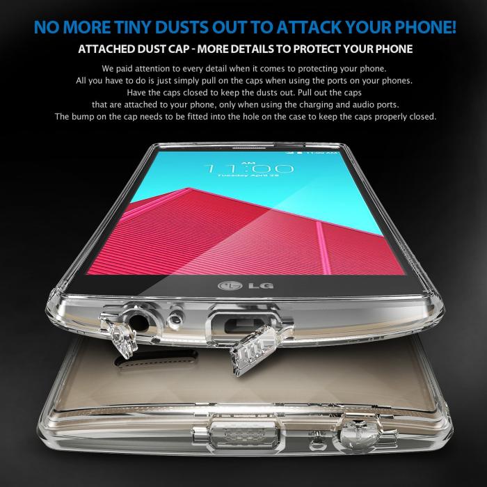 UTGATT5 - Ringke FUSION Skal till LG G4 (Crystal View)