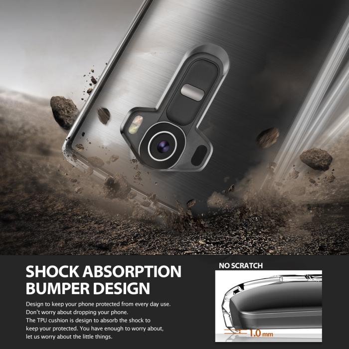 UTGATT5 - Ringke FUSION Skal till LG G4 (Crystal View)