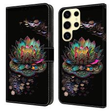 OEM - Mobilskal till Samsung Galaxy S26 Ultra TPU + KonstL&auml;der - Lotus