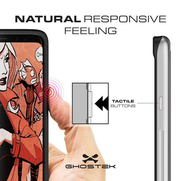Ghostek - Ghostek Atomic Slim Skal till Samsung Galaxy S9 Plus - Gold