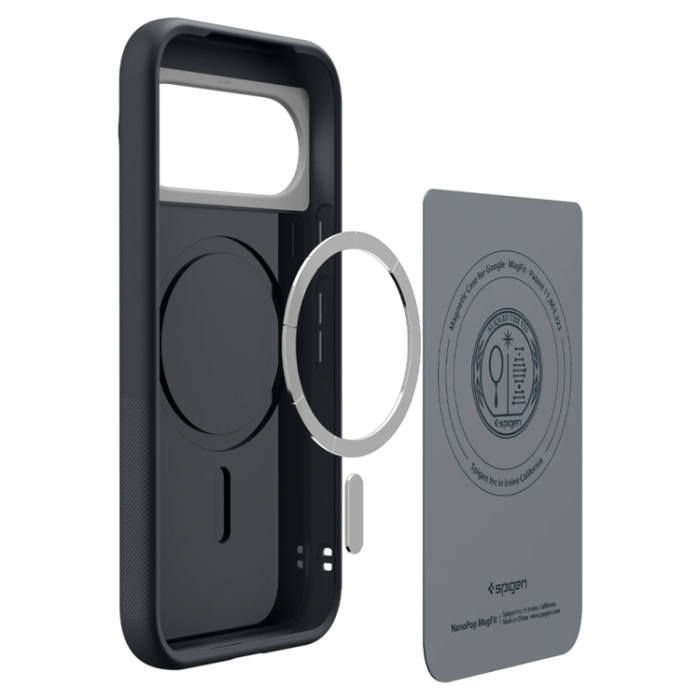 Spigen - Spigen Mobilskal För Google Pixel 11 Magsafe Nano Pop - Svart Sesame