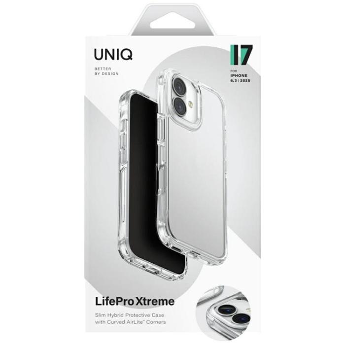 UNIQ - UNIQ iPhone 17 Mobilskal Lifepro Xtreme - Transparent