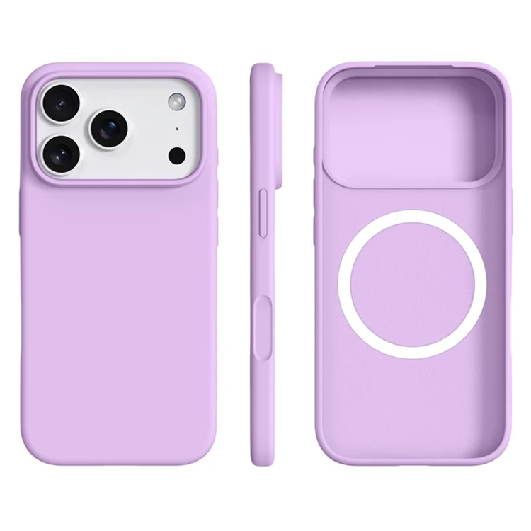 iPhone 17 Pro Mobilskal MagSafe Ultra Thin Silicone - Dreamy Lila | 2353 | AlltMobil