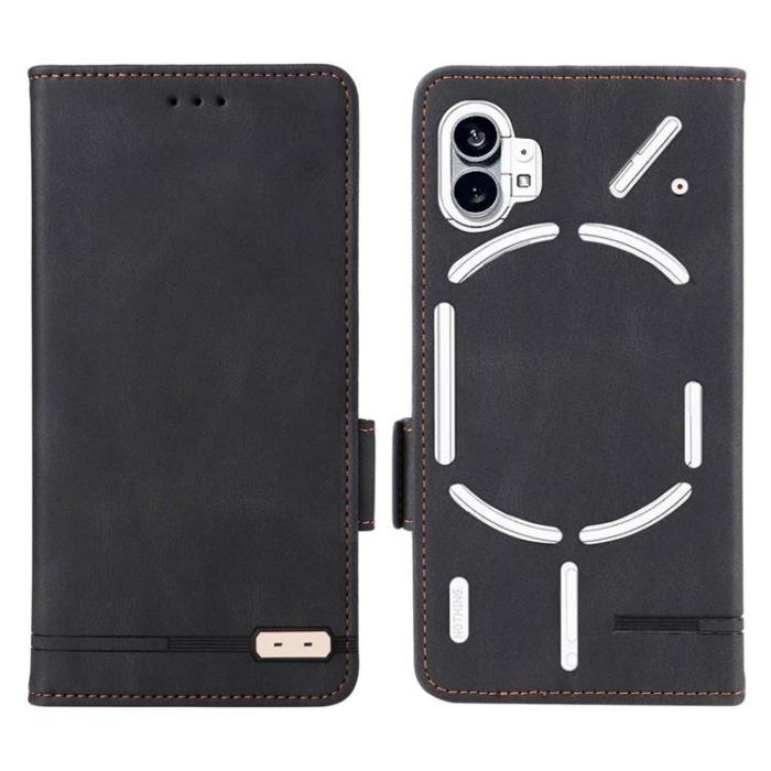 A-One Brand - Nothing Phone 1 Plånboksfodral Decor - Svart