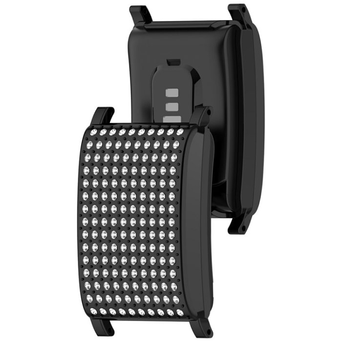 A-One Brand - Whoop 3.0/4.0/5.0 Skal Rhinestone Decor - Svart