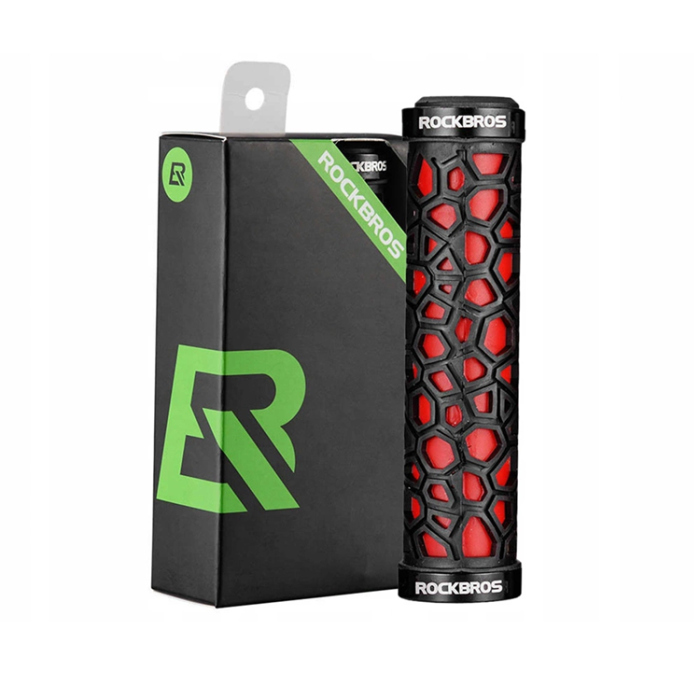 Rockbros - Rockbros Bicycle Greppar - Röd/Svart