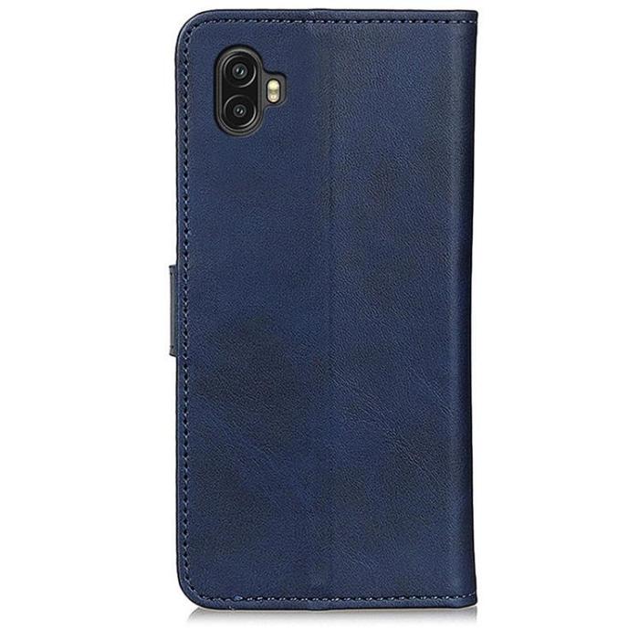 A-One Brand - Galaxy Xcover 6 Pro Plånboksfodral PU Läder - Blå
