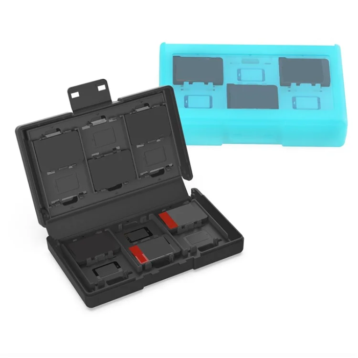 Dobe - Dobe Nintendo Switch 2 Fodral för Game Card - Röd