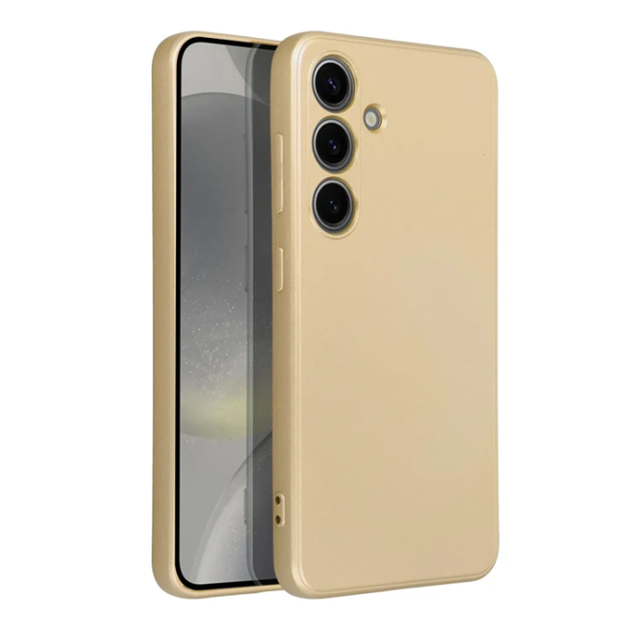 OEM - Galaxy A05s Mobilskal Metallic - Guld