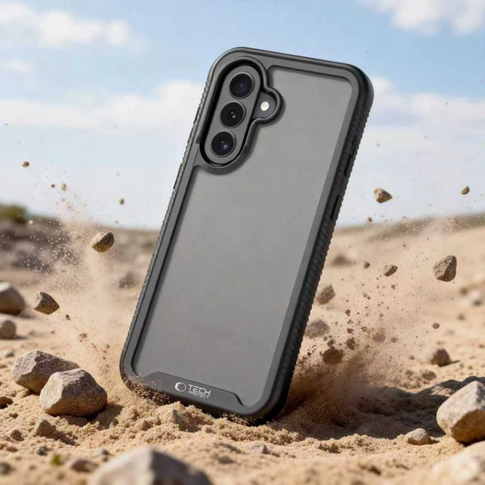 Tech-Protect - Tech-Protect Mobilskal För Galaxy A36/A56/A37 5G Defense - Matt Svart