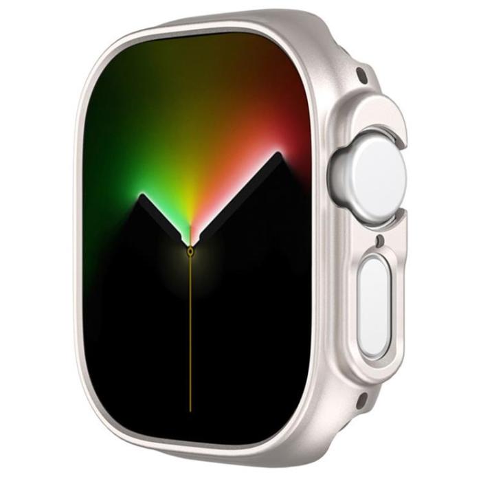OEM - Apple Watch Ultra (49mm) Skal Rubberized PC - Starlight