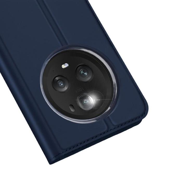 UTGATT1 - Dux Ducis Honor Magic5 Pro Plånboksfodral Skin Pro - Blå