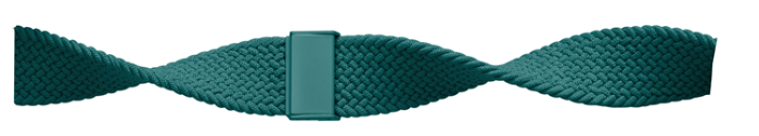 Puro - Puro Apple Watch (49/45/44/42mm) Armband Nylon - Grön