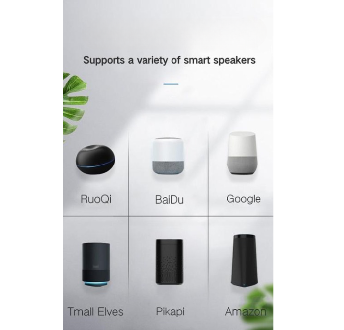 A-One Brand - Smart Home Plug WiFi 10A - Vit