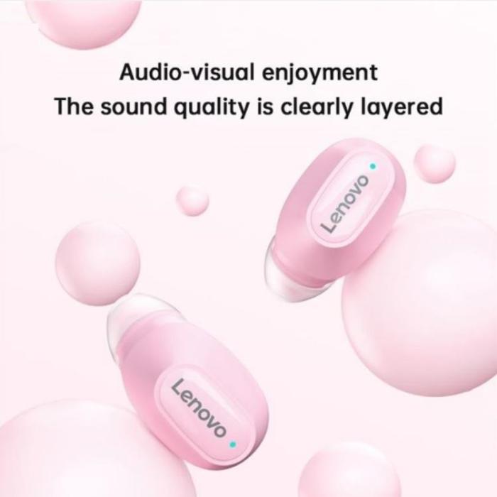Lenovo - Lenovo Thinkplus XT62 TWS Ergonomic Bluetooth Hörlurar Trådlösa - Svart