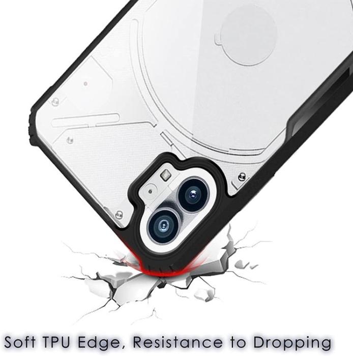 A-One Brand - Nothing Phone 1 Skal Shockproof - Svart