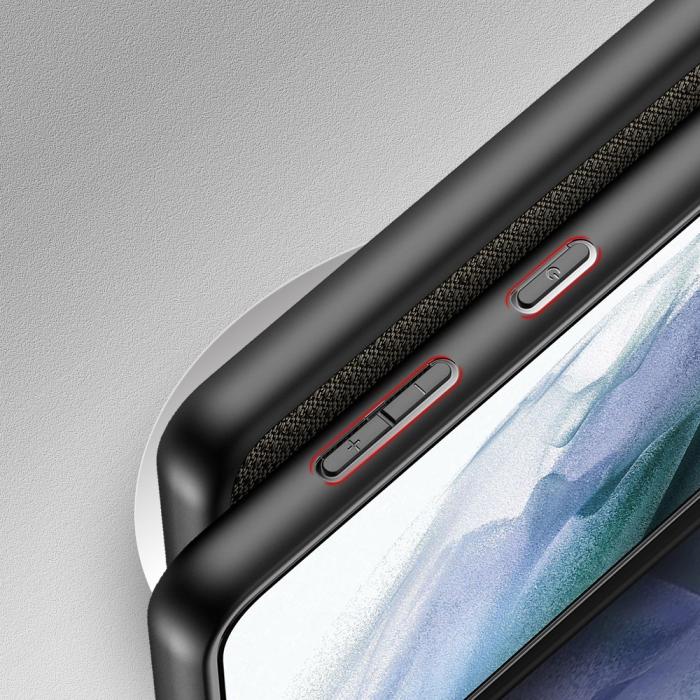 UTGATT4 - Dux Ducis Fino Nylon Skal Samsung Galaxy S21 FE - Grön