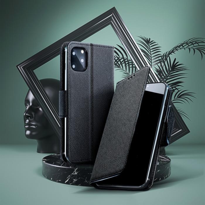 Forcell - Fancy Plånboksfodral till Samsung Galaxy J3 2017 Svart