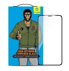 BlueO - BlueO iPhone 14 Sk&auml;rmskydd i H&auml;rdat Glas 5D - Svart