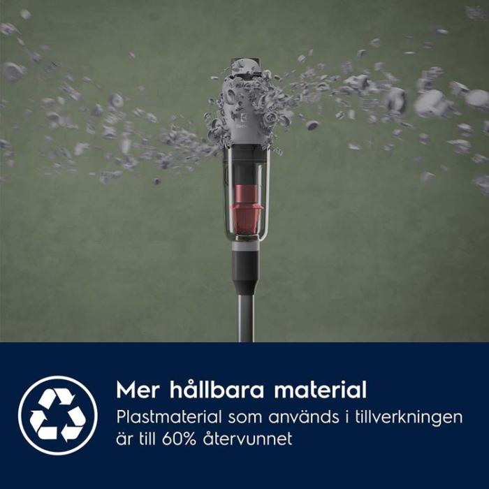 Electrolux - Electrolux Skaftdammsugare EP71AB14UG Urban - Grå