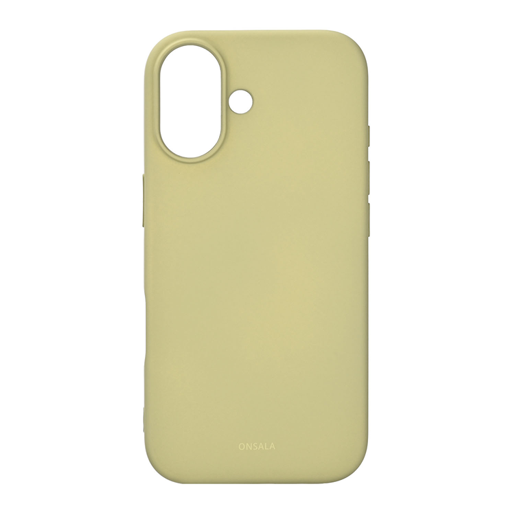 ONSALA iPhone 17 Mobilskal med Silikonkänsla - Lime | 2353 | AlltMobil
