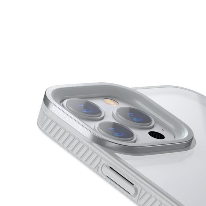 BASEUS - Baseus Crystal Skal iPhone 13 Pro - Grå