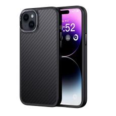 OEM - Comma Kevlar Skal för iPhone 15, Svart - Slitstarkt och Tunt