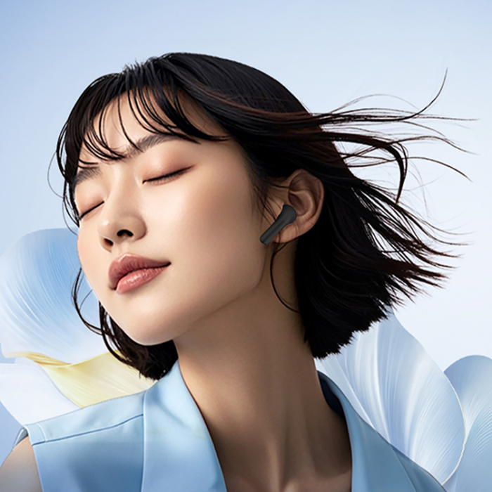 QCY - QCY Trådlös Hörlurar In-Ear med ENC LDAC Hi-Res Audio - Svart
