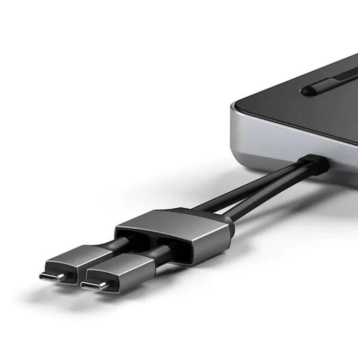 Satechi - Satechi USB-C Dockningsstation Dubbel