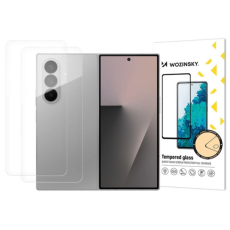 Wozinsky - [2-Pack] Wozinsky Galaxy Z Fold 7 Skärmskydd Härdat Glas Full Body - Clear