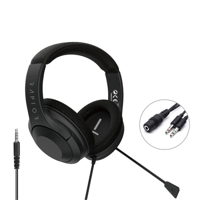UTGATT1 - RAPTOR Headset PS4/PS5 - Svart