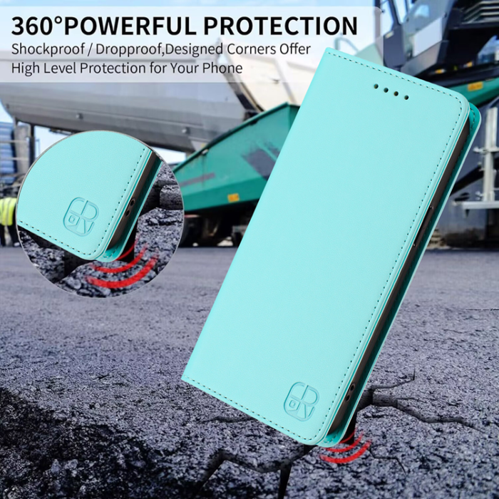 RINACASIS - RINACASIS iPhone 17 Pro Max Plånboksfodral RC01 RFID - Mintgrön
