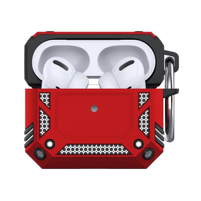 OEM - ShockProof Skal Med Nyckelring Airpods 3 - Grön