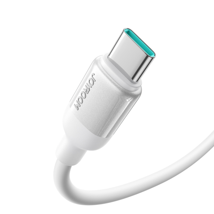 Joyroom - Joyroom USA-A till USB-C Kabel 1.2m Lively - Vit