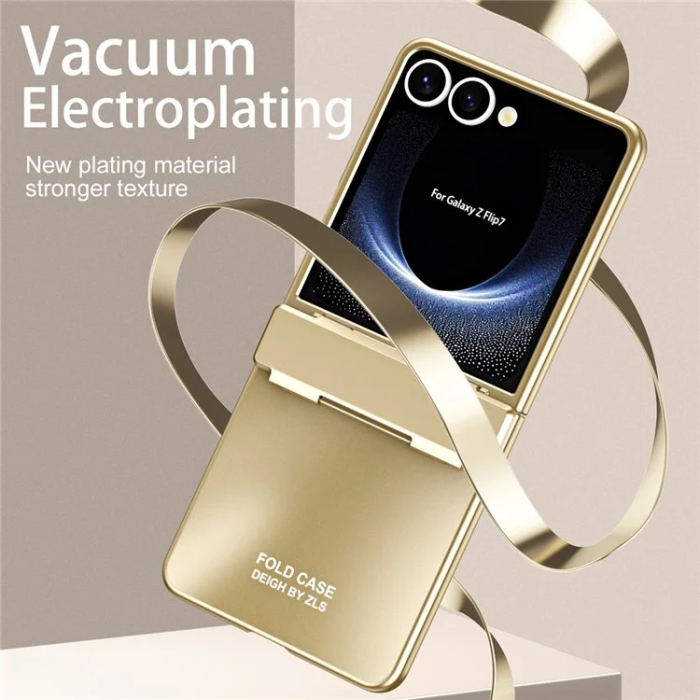 A-One Brand - Galaxy Z Flip 7 Mobilskal Electroplating - Guld